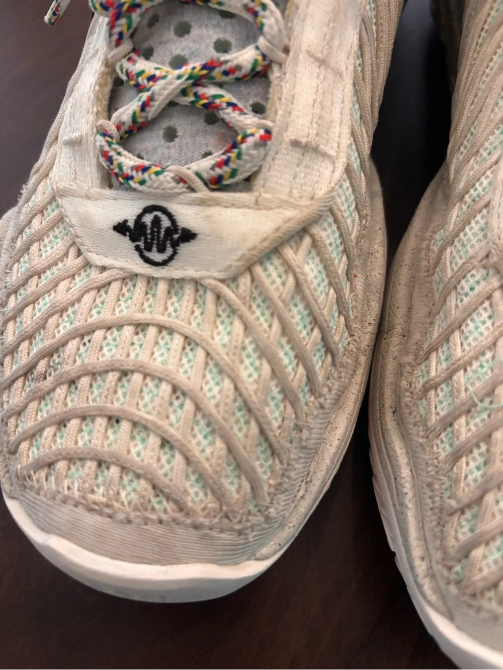 Nike Cosmic Unity Cream and Black Running Shoes